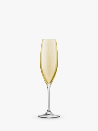 Champagne Flutes, Set of 4, 225ml, Assorted