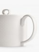 Bone China 4 Cup Teapot, 1L, White